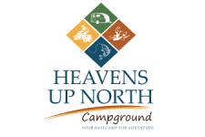 Logo for Heaven’s Up North Campground Logo for Heaven’s Up North Campground