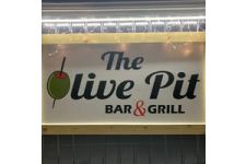 Logo for Olive Pit, The Logo for Olive Pit, The