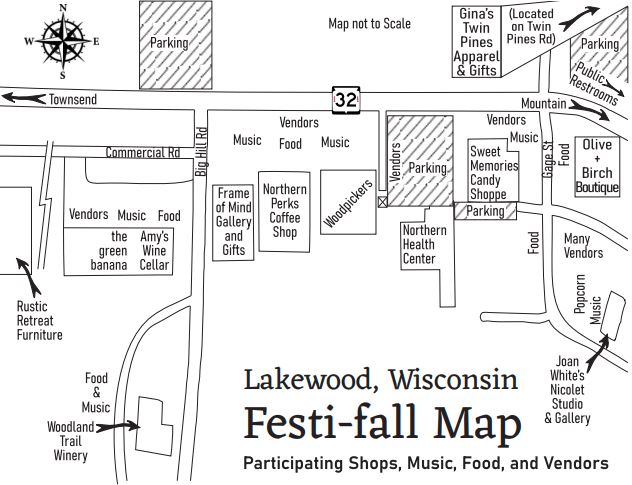 Map of Festi-Fall in Lakewood